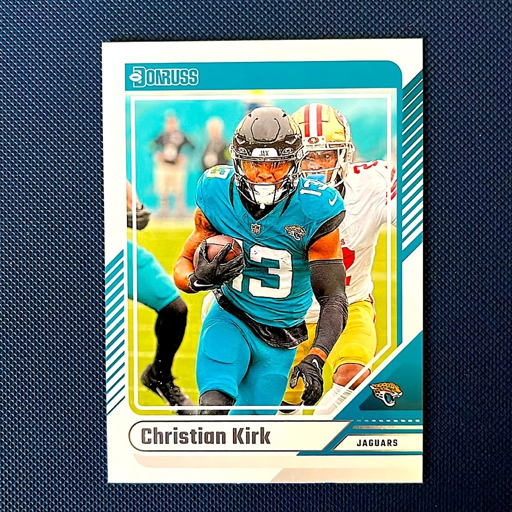 Christian Kirk 2024 Panini Donruss Jacksonville Jaguars NFL Football Card